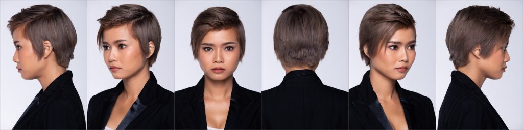مدل موی کوتاه برای صورت لاغر و اسکینی