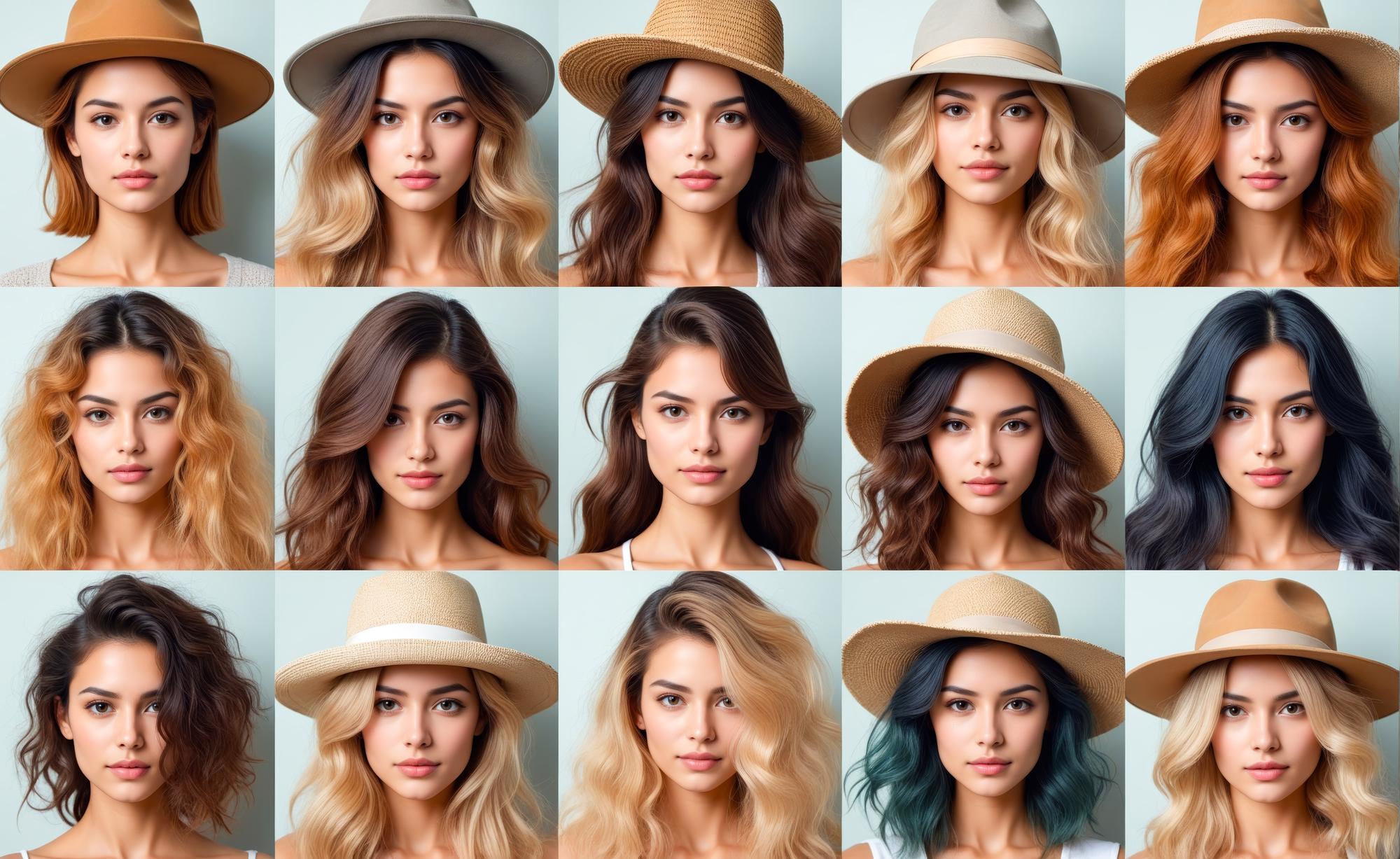 انواع مدل مو برای صورت های لاغر و کشیده